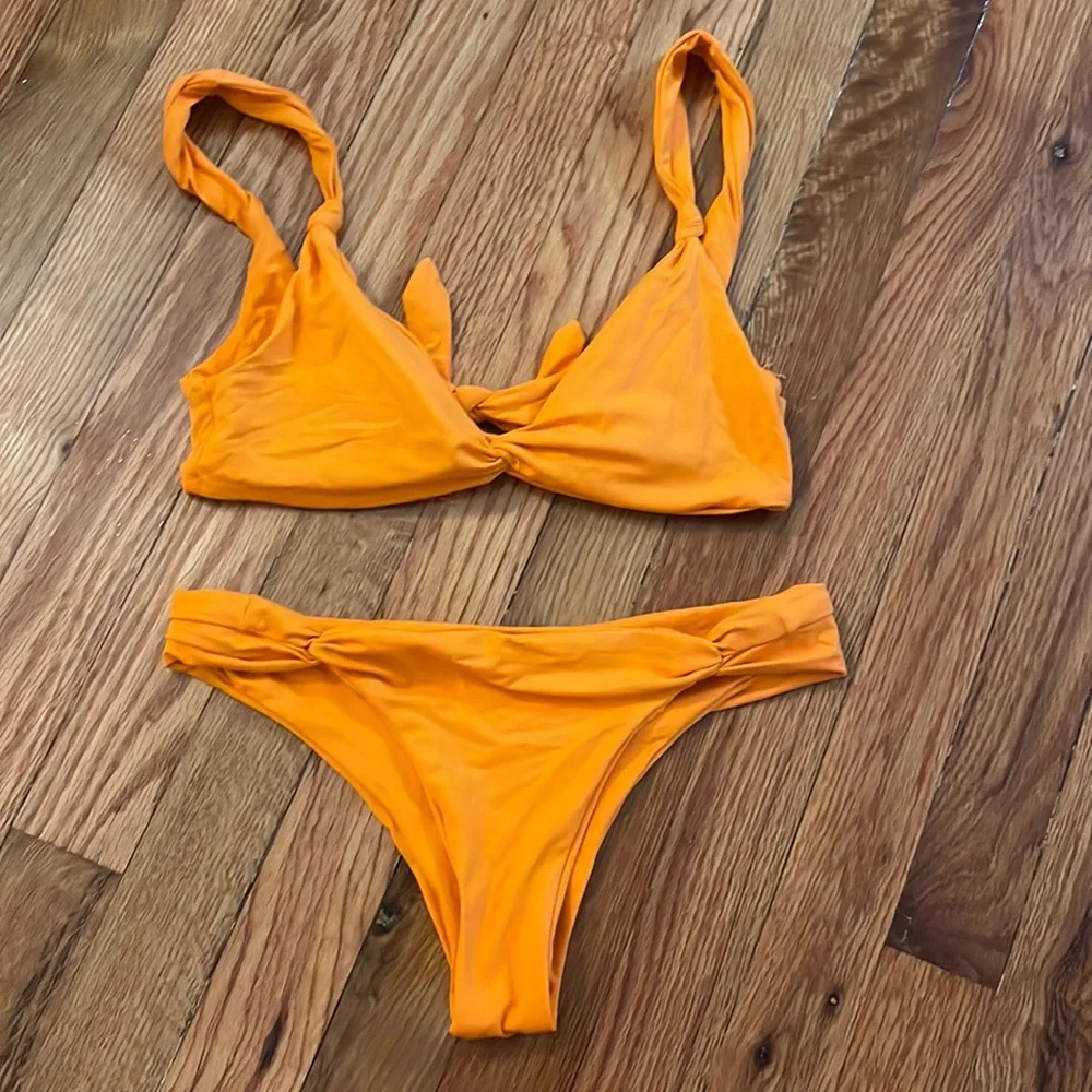 Orange L Space Bikini - Picture 1 of 3